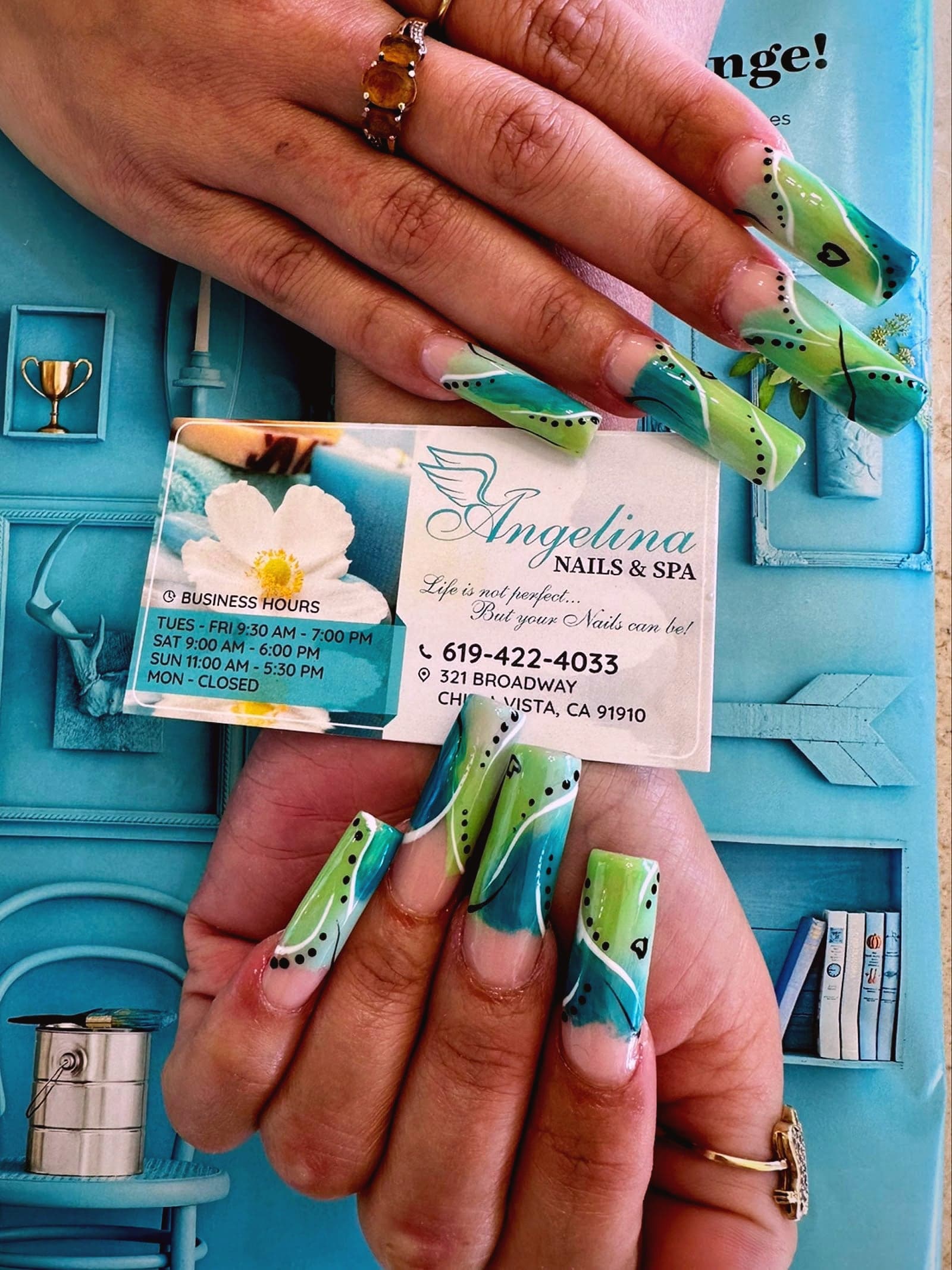 Angelina Nails Salon — photo from their Google Business Profile