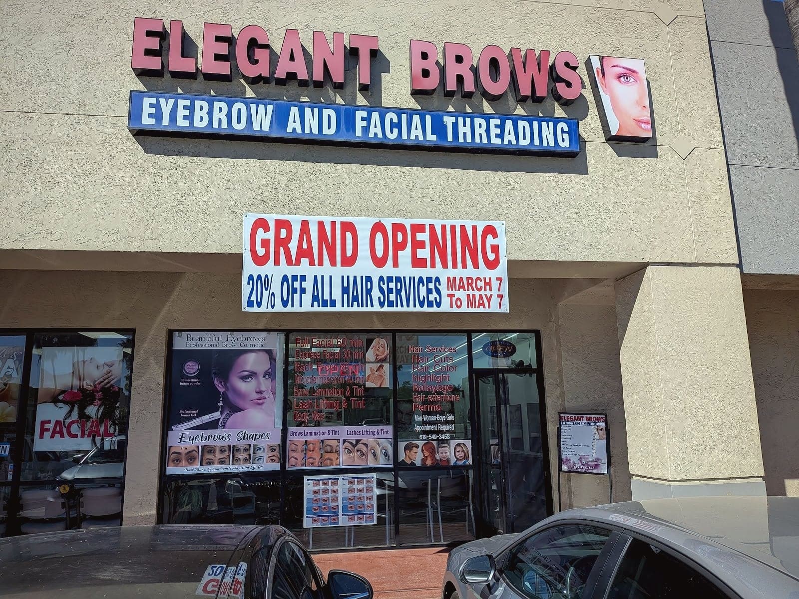 Elegant Brows — photo from their Google Business Profile