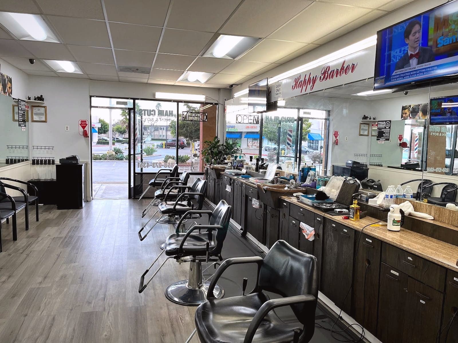 Happy Barber — photo from their Google Business Profile